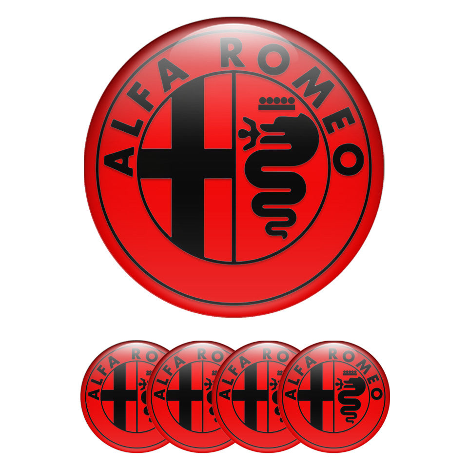 ALFA Domed Emblems for Center Caps