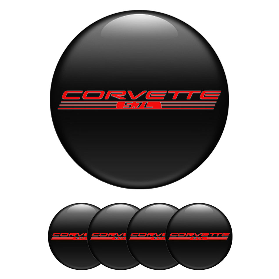 CHEVROLET Silicone Stickers for Wheel Center Caps