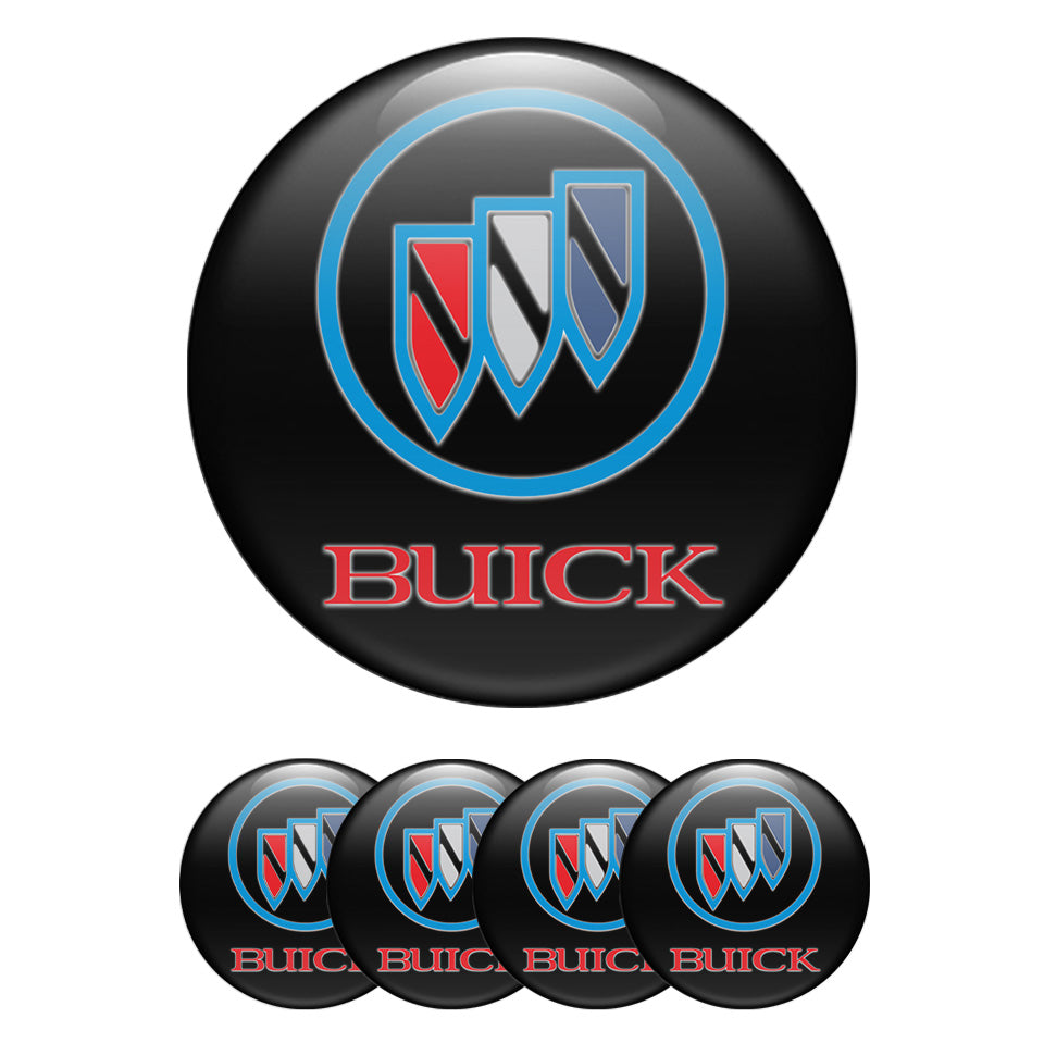 BUICK Silicone Stickers for Wheel Center Caps