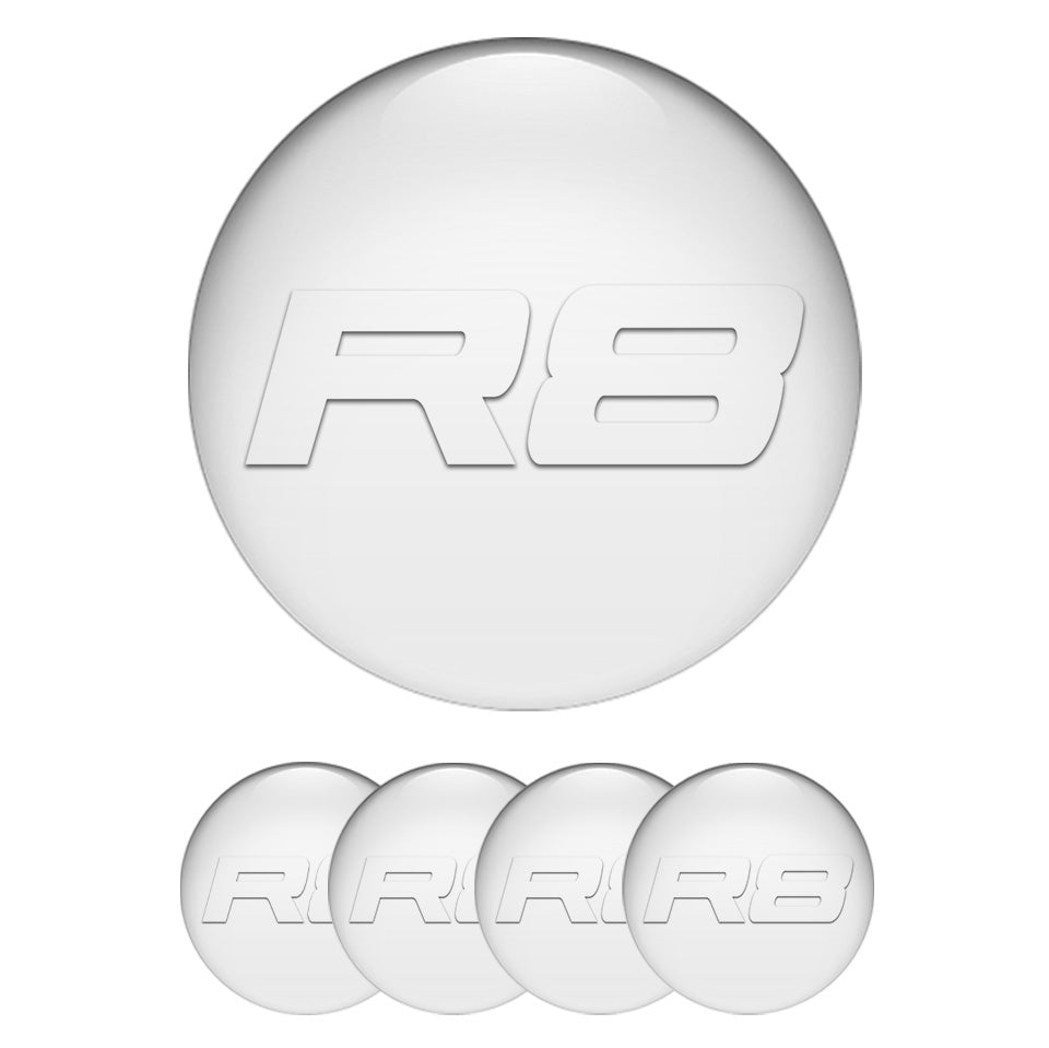 AUDI Domed Emblems for Center Caps