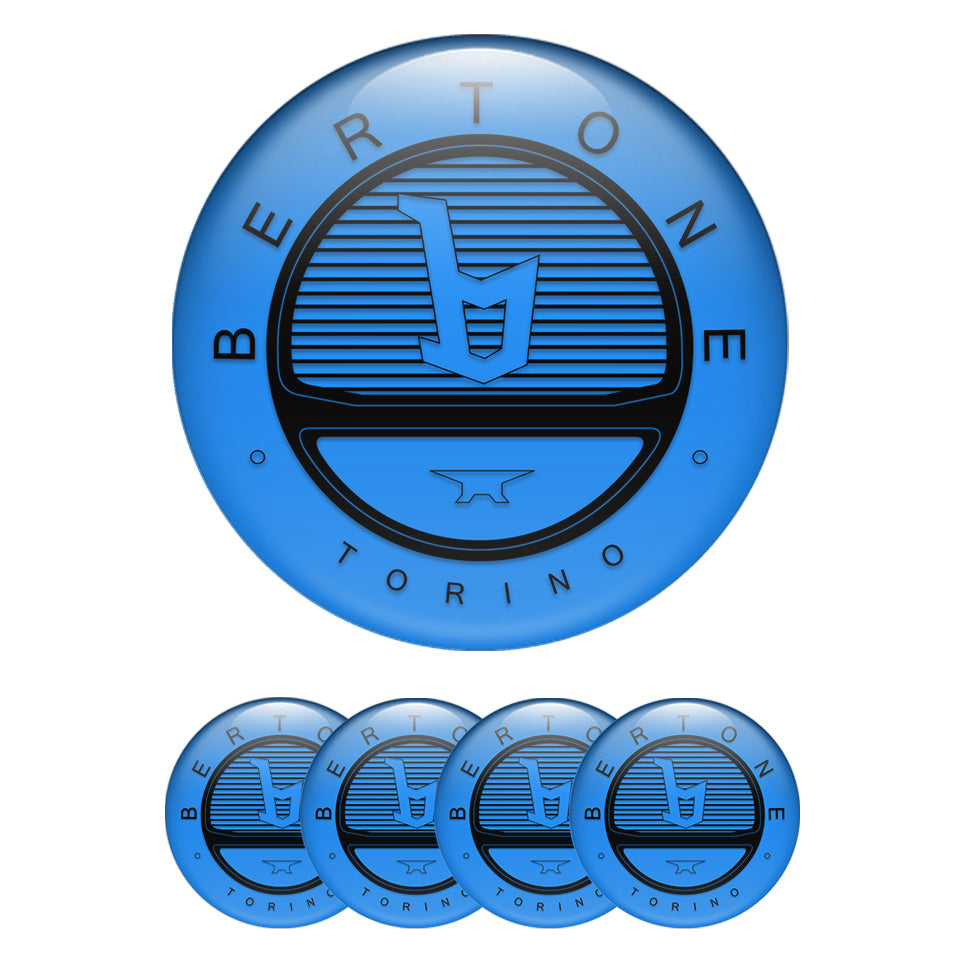 BERTONE Domed Emblems for Center Caps