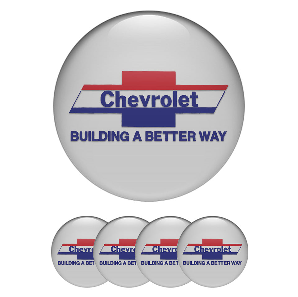 CHEVROLET Domed Emblems for Center Caps