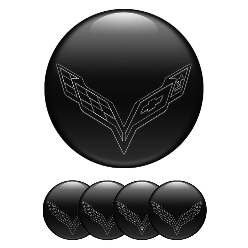 CHEVROLET Domed Emblems for Center Caps