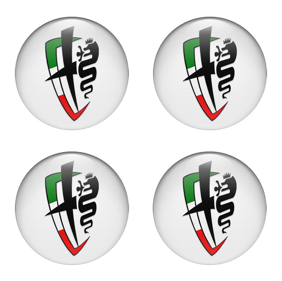 ALFA Emblems for Wheel Center Caps