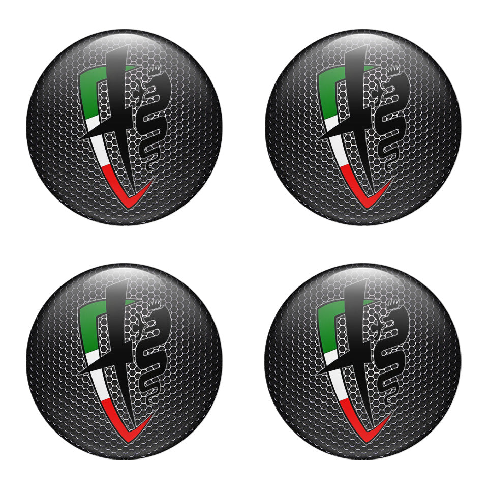 ALFA Emblems for Wheel Center Caps