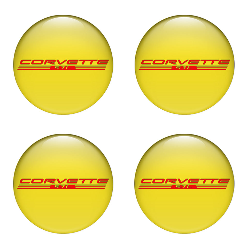 CHEVROLET Silicone Stickers for Wheel Center Caps