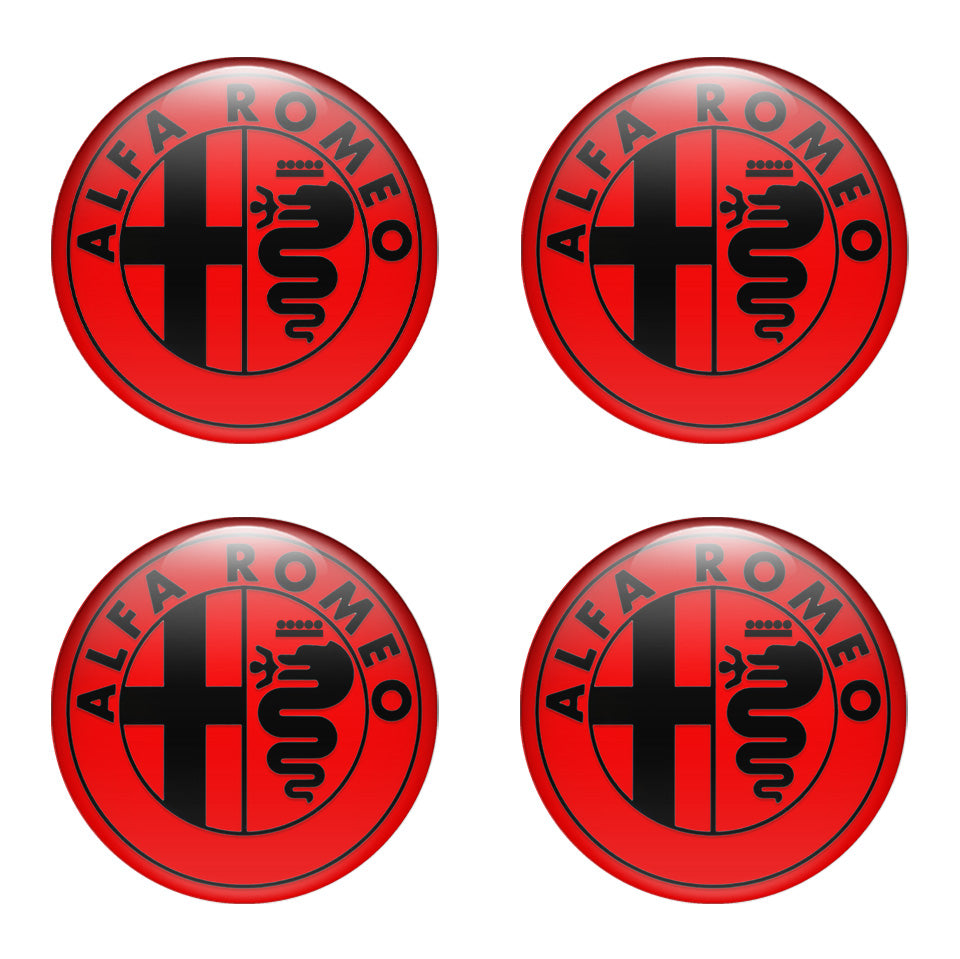 ALFA Domed Emblems for Center Caps