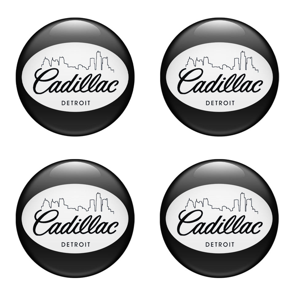 CADILAC Domed Emblems for Center Caps