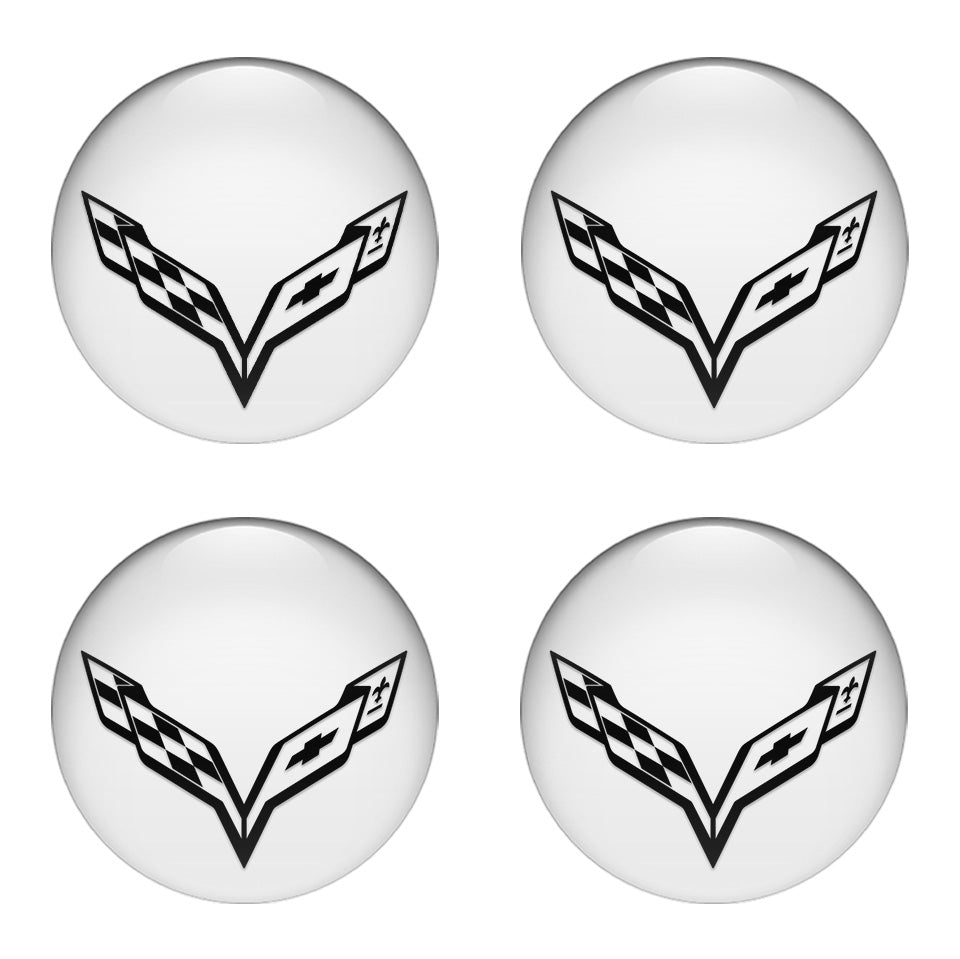 CHEVROLET Silicone Stickers for Wheel Center Caps