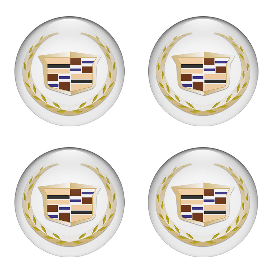 CADILAC Domed Emblems for Center Caps