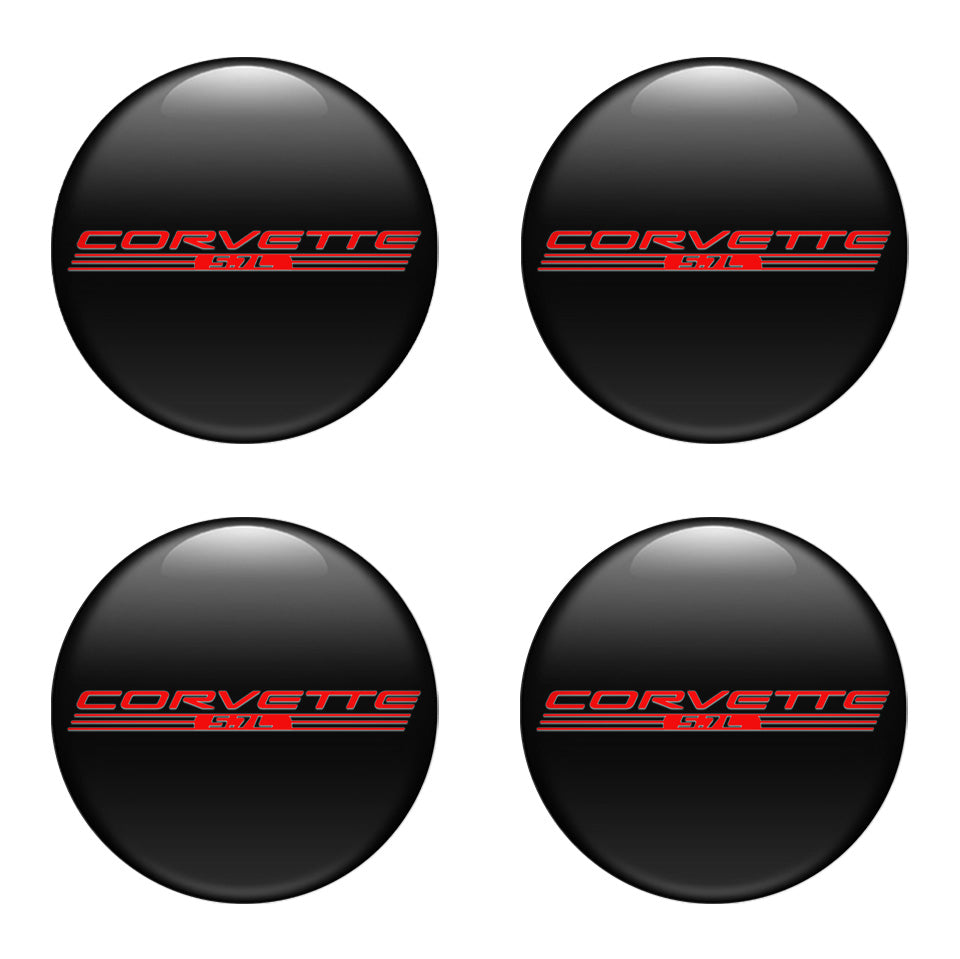 CHEVROLET Silicone Stickers for Wheel Center Caps