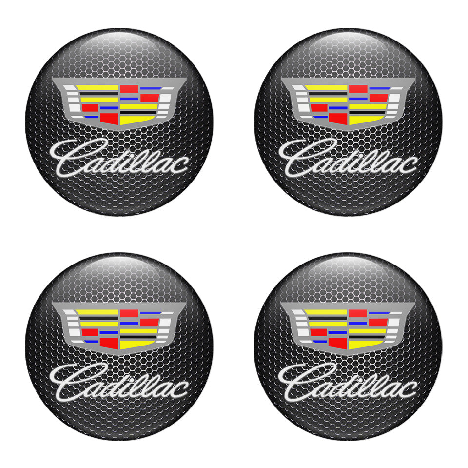 CADILAC Domed Emblems for Center Caps