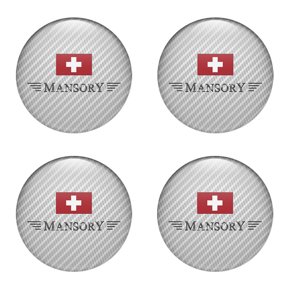 MANSORY Domed Emblems for Center Caps