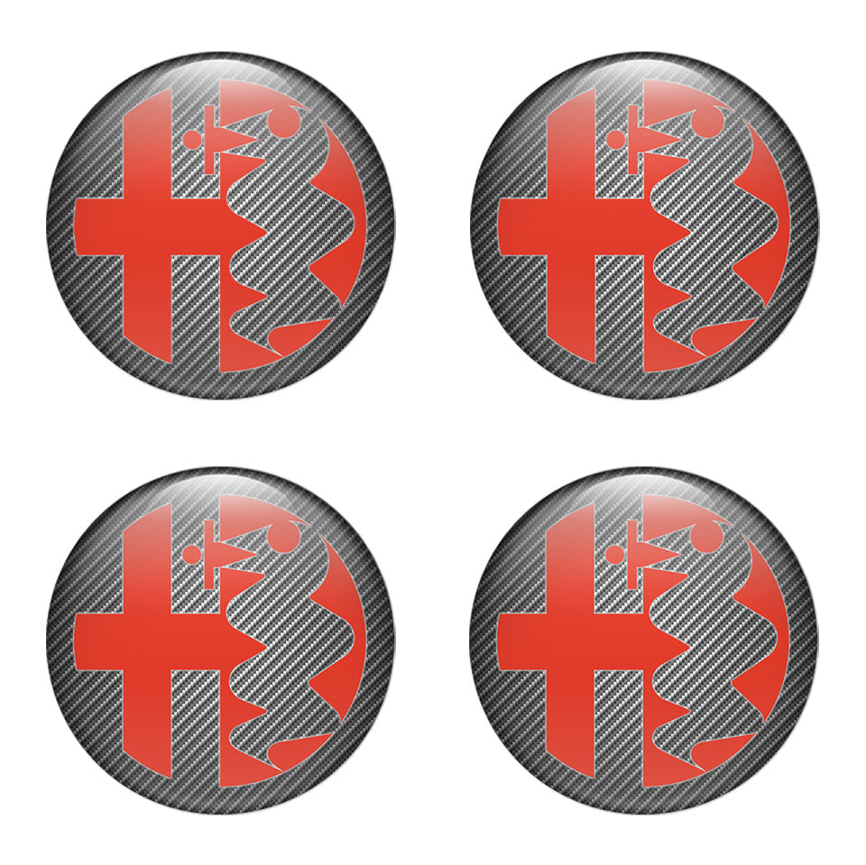 ALFA Domed Emblems for Center Caps