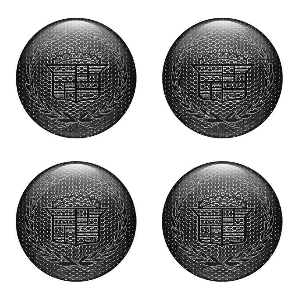 CADILAC Domed Emblems for Center Caps