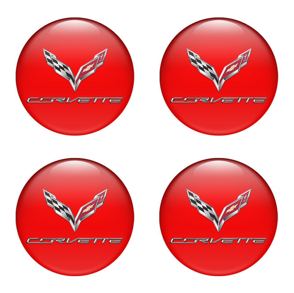 CHEVROLET Silicone Stickers for Wheel Center Caps