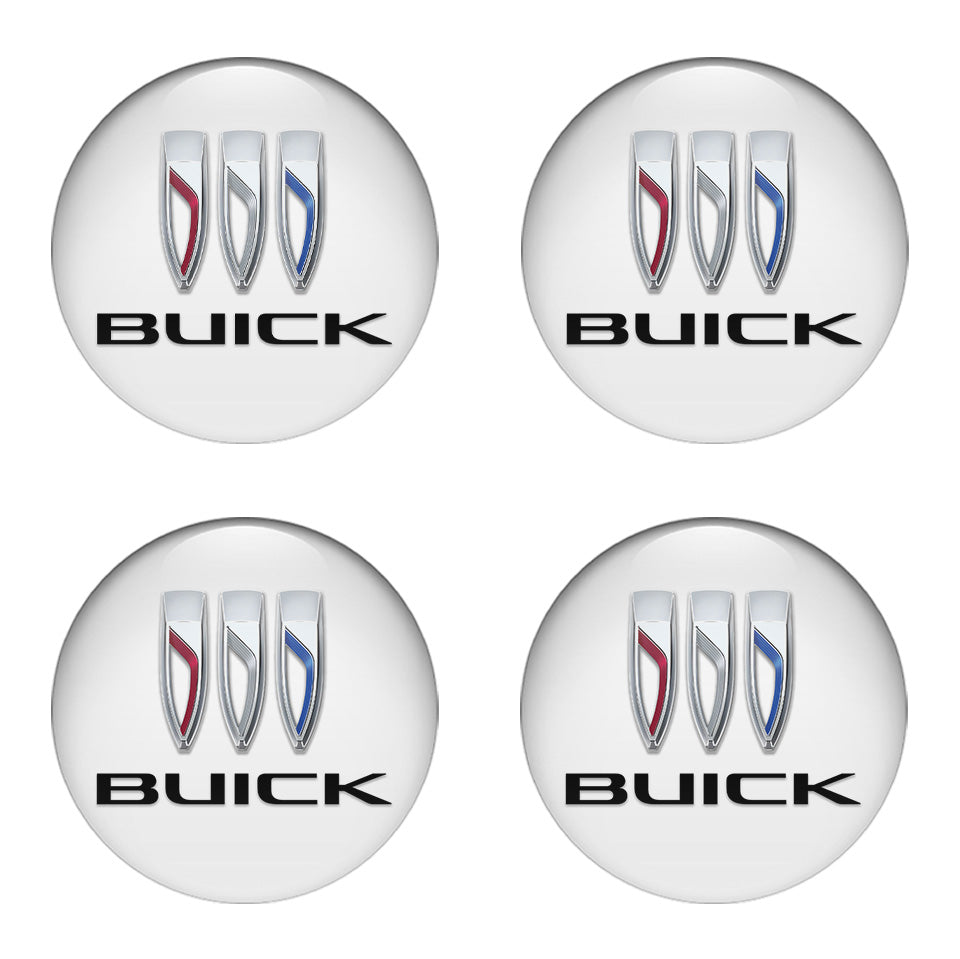 BUICK Silicone Stickers for Wheel Center Caps