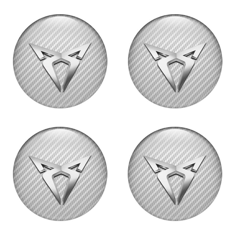 SEAT CUPRA Domed Emblems for Center Caps