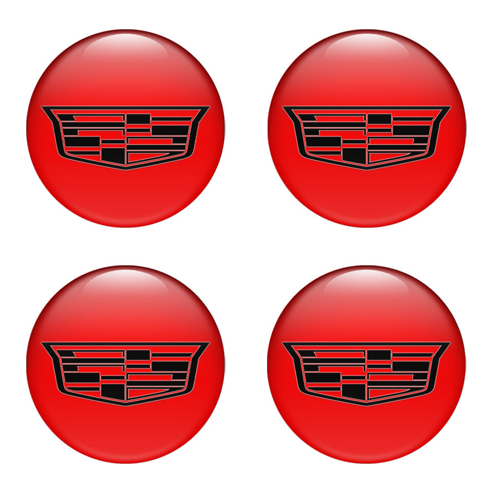 CADILAC Domed Emblems for Center Caps