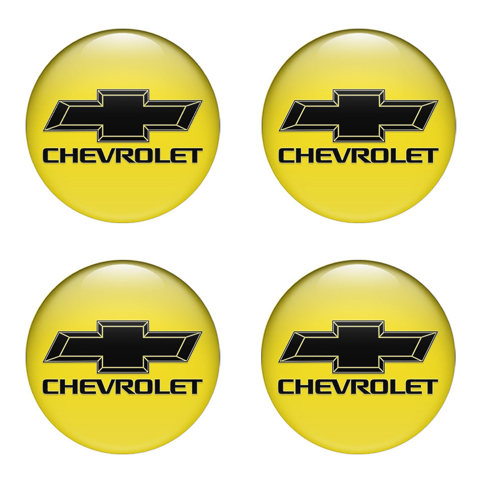 CHEVROLET Domed Emblems for Center Caps