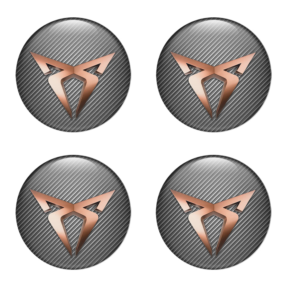 SEAT CUPRA Emblems for Wheel Center Caps