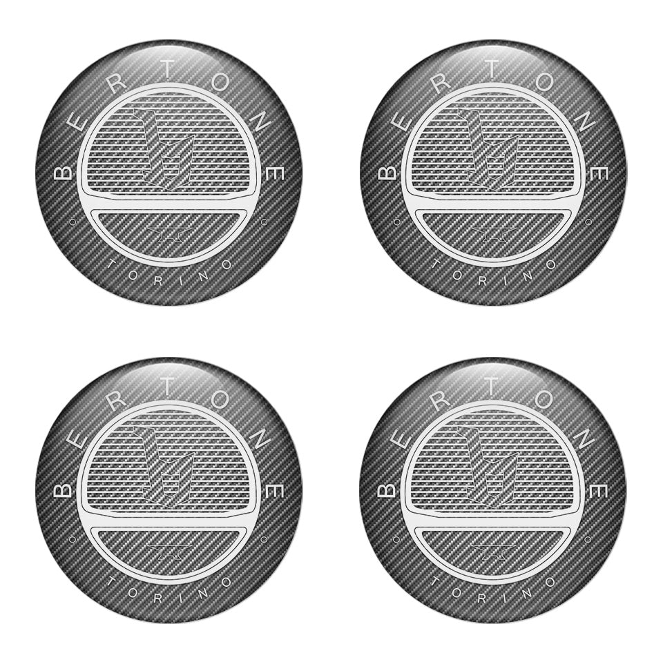 BERTONE Domed Emblems for Center Caps