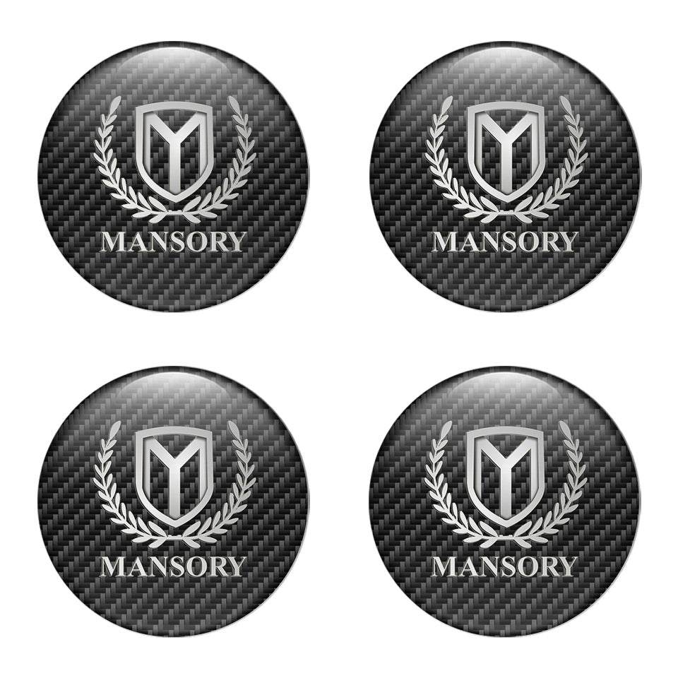 MANSORY Domed Emblems for Center Caps