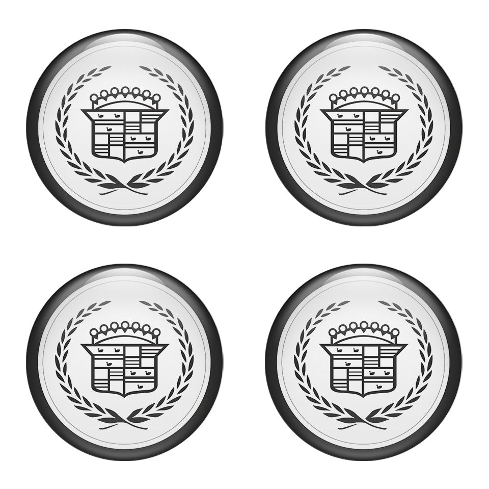 CADILAC Domed Emblems for Center Caps