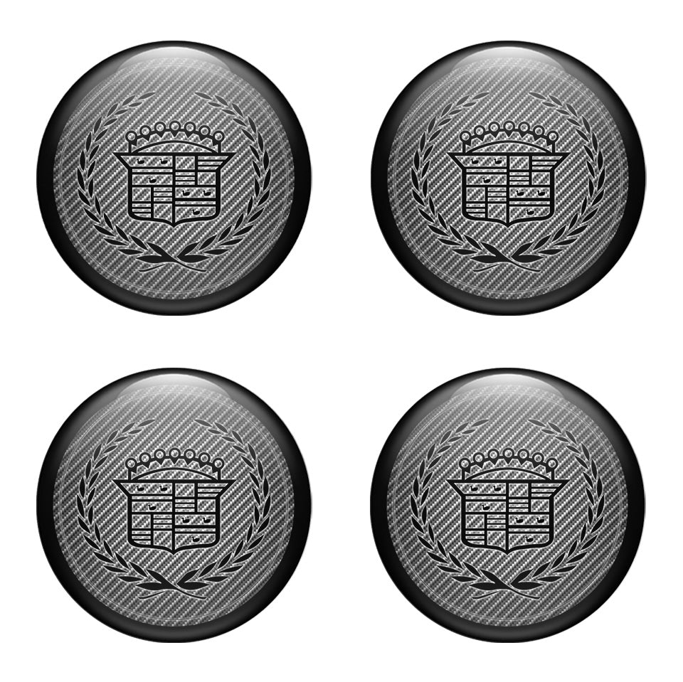 CADILAC Domed Emblems for Center Caps