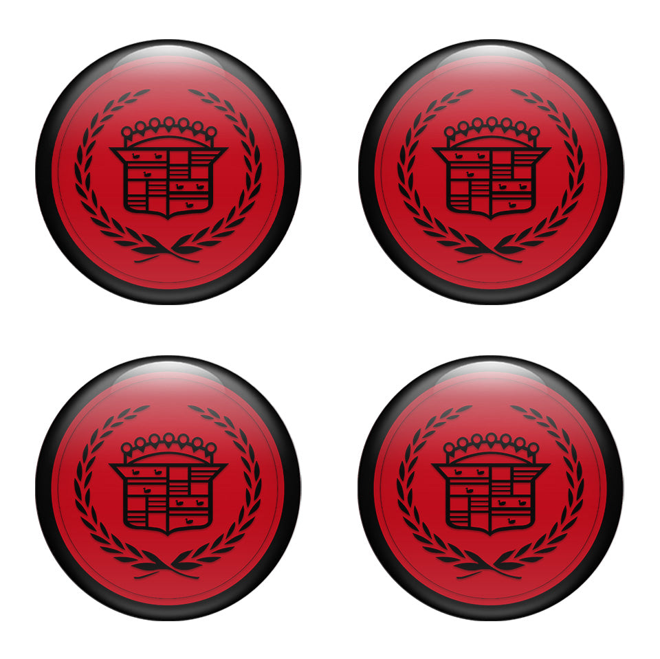 CADILAC Domed Emblems for Center Caps