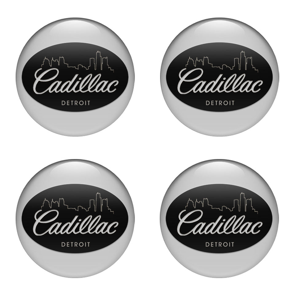 CADILAC Domed Emblems for Center Caps