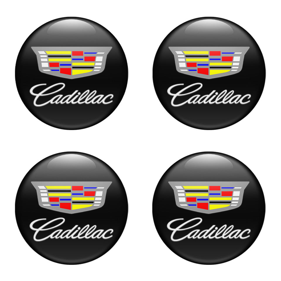 CADILAC Domed Emblems for Center Caps