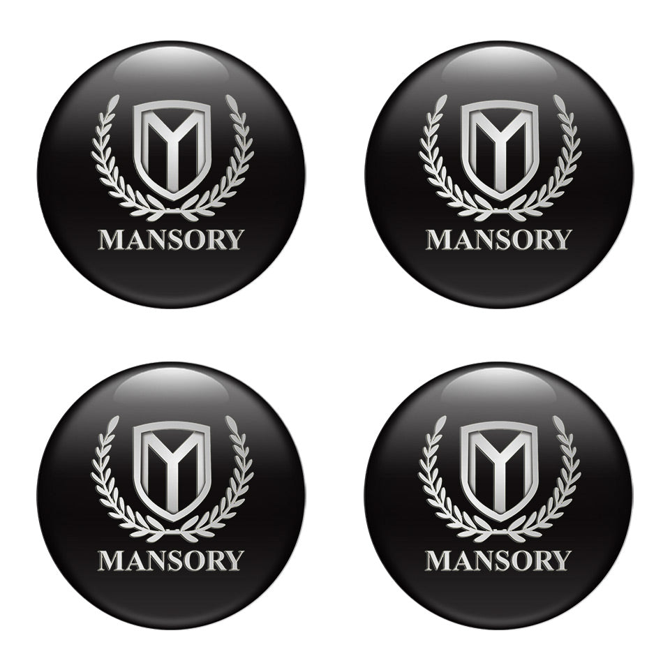 MANSORY Silicone Stickers for Wheel Center Caps