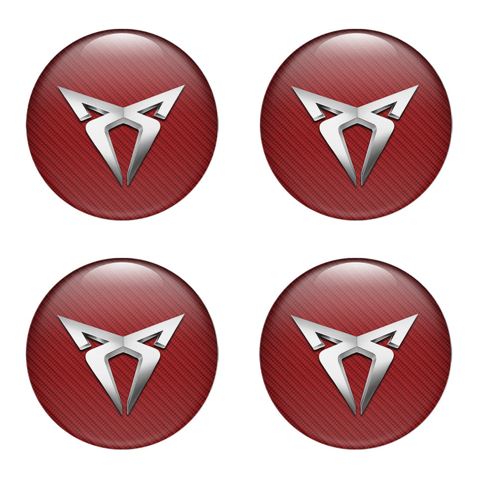 SEAT CUPRA Emblems for Wheel Center Caps