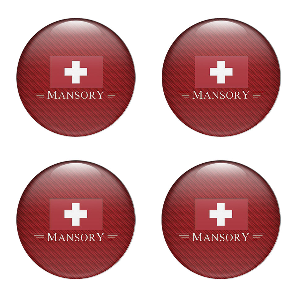 MANSORY Domed Emblems for Center Caps