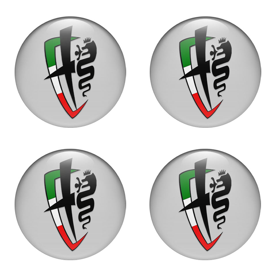 ALFA Domed Emblems for Center Caps