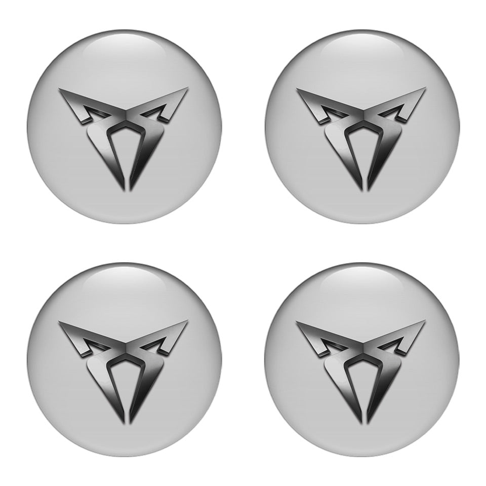 SEAT CUPRA Domed Emblems for Center Caps