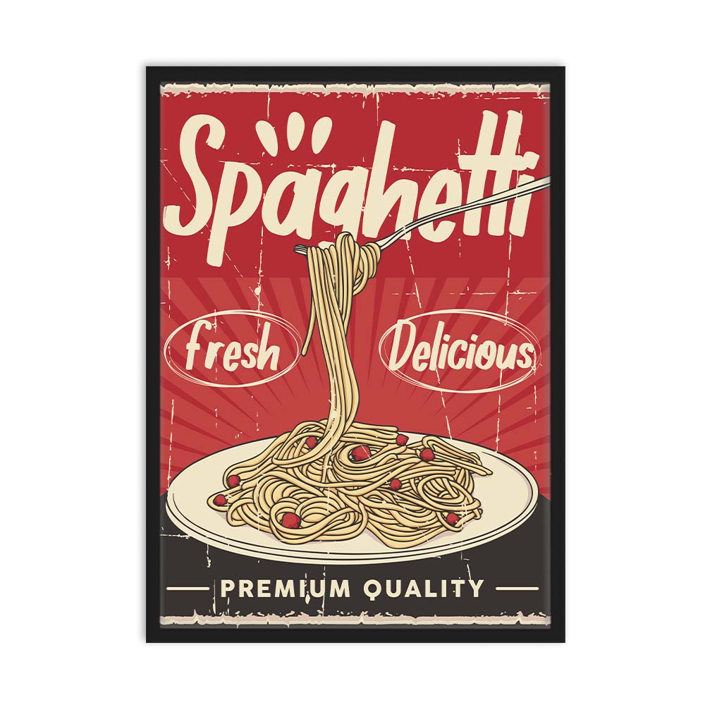 Fresh Spaghetti Poster