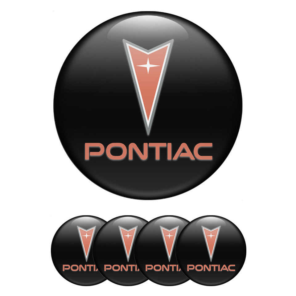 PONTIAC Emblems for Wheel Center Caps