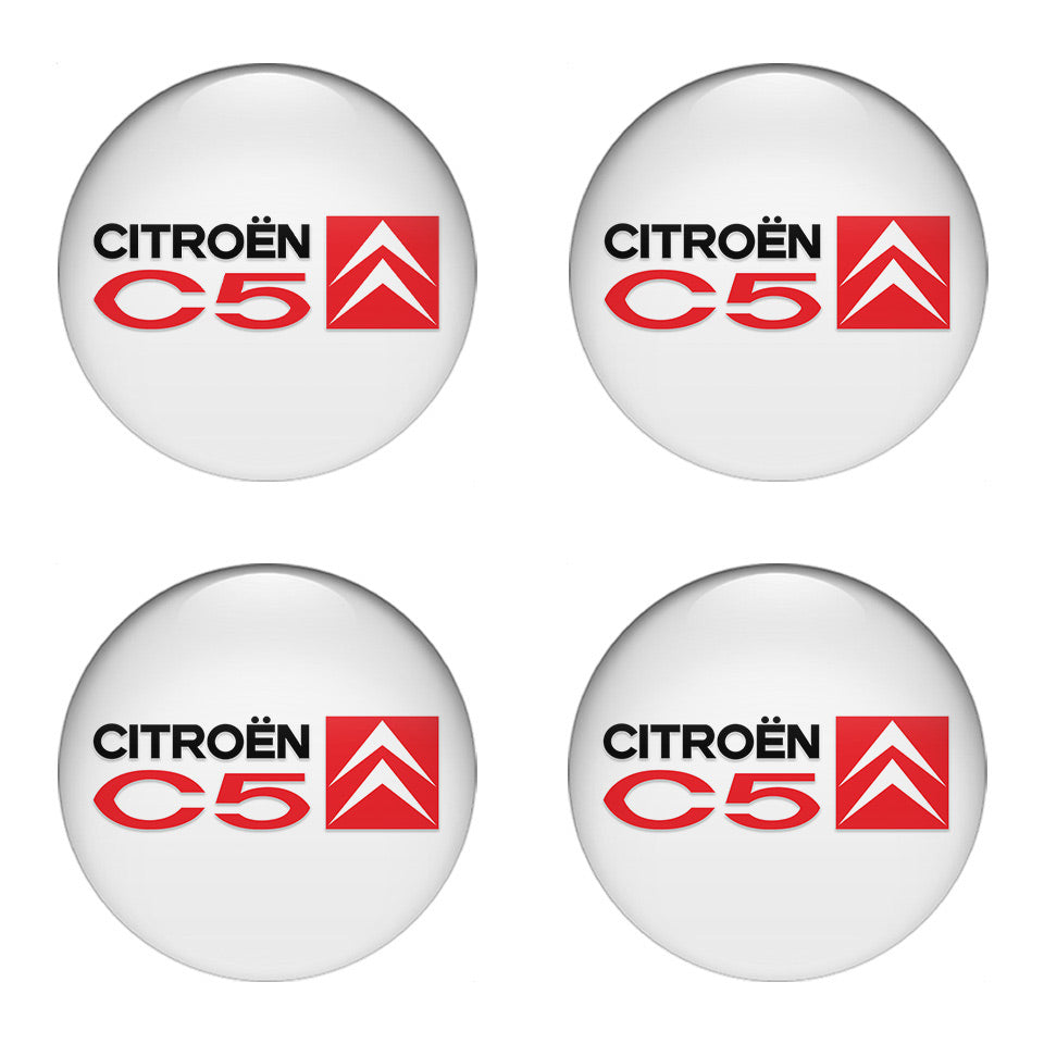 CITROEN Silicone Stickers for Wheel Center Caps