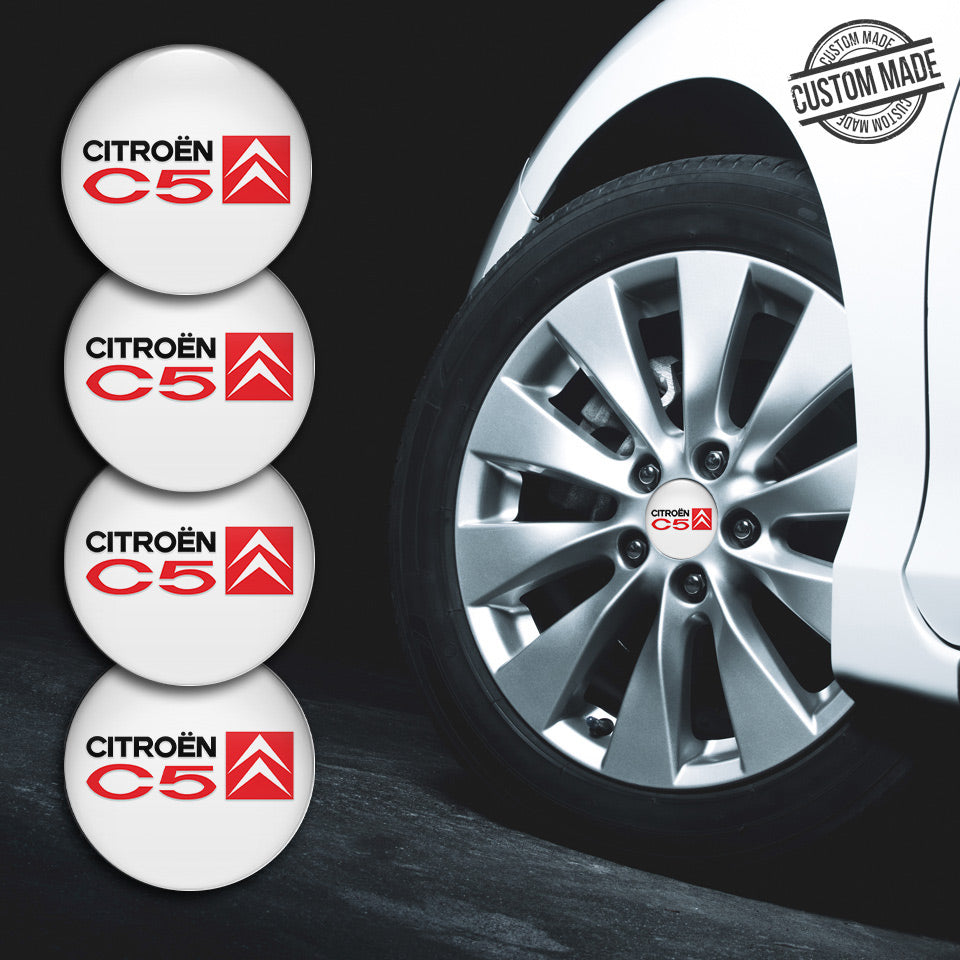 CITROEN Silicone Stickers for Wheel Center Caps