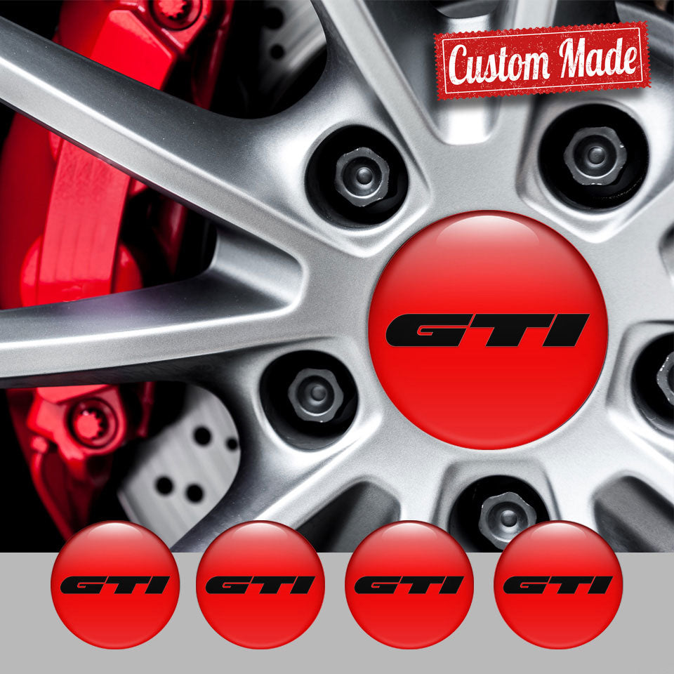 GT Silicone Stickers for Wheel Center Caps