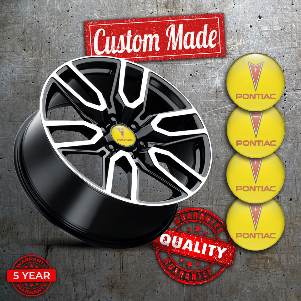 PONTIAC Emblems for Wheel Center Caps