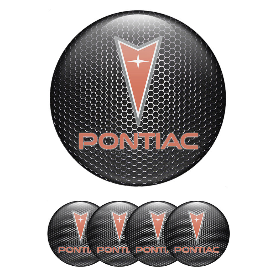 PONTIAC Emblems for Wheel Center Caps