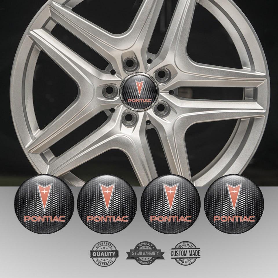 PONTIAC Emblems for Wheel Center Caps