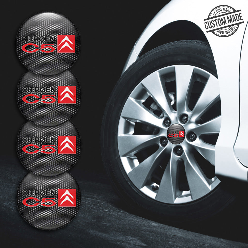 CITROEN Silicone Stickers for Wheel Center Caps