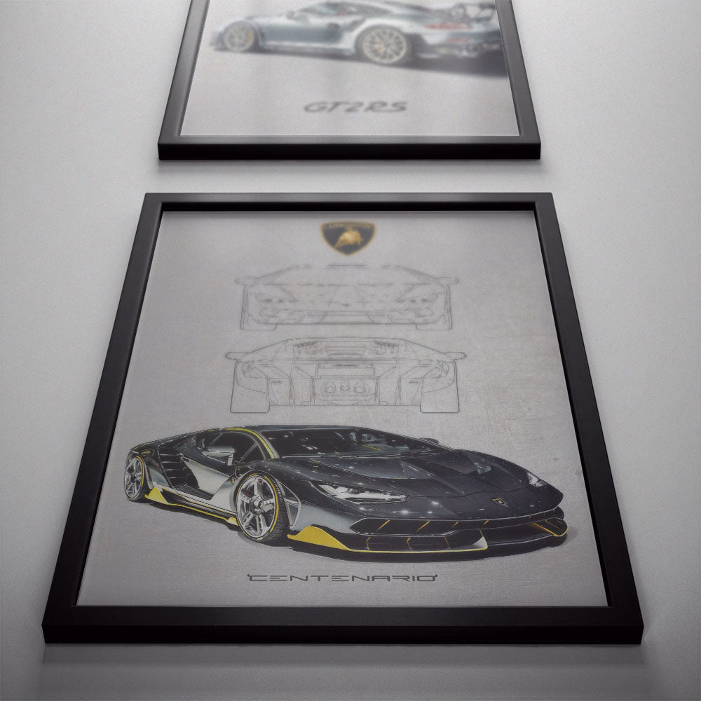 LAMBORGHINI CENTENARIO Poster