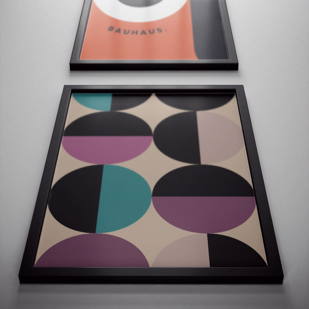 Abstract Precision BAUHAUS Poster