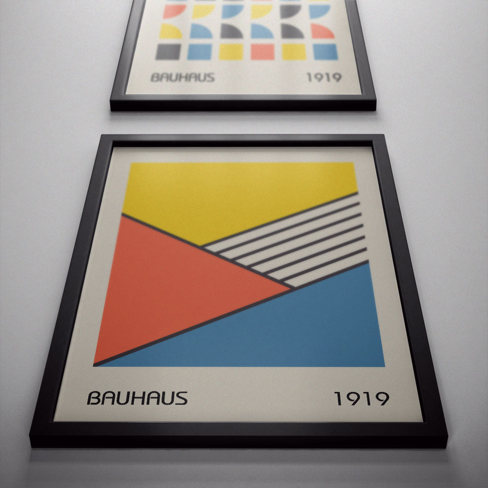 Modernist Echoes BAUHAUS Poster