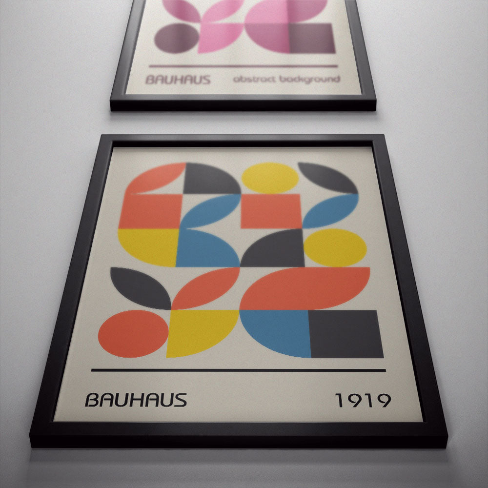 Dynamic Simplicity BAUHAUS Poster